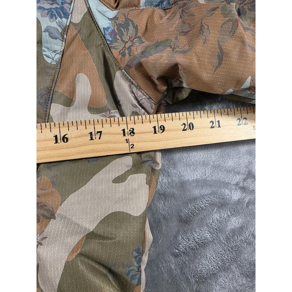 Obermeyer Tuscany II Jacket Vintage Floral Camo Sz 8 w/removable Faux Fur Hood - Picture 7 of 9